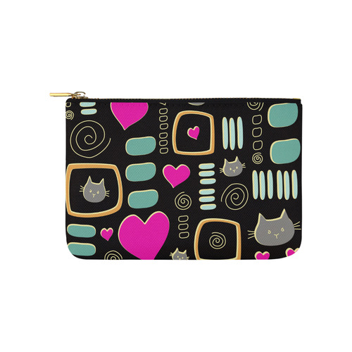 Love Cats Carry-All Pouch 9.5''x6''