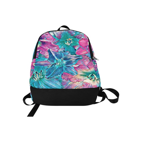 wonderful floral 22B  by FeelGood Fabric Backpack for Adult (Model 1659)