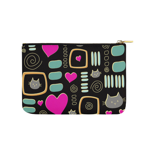 Love Cats Carry-All Pouch 9.5''x6''