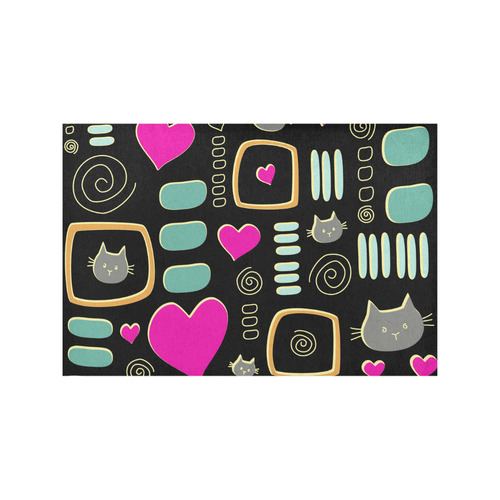 Love Cats Placemat 12’’ x 18’’ (Set of 4)