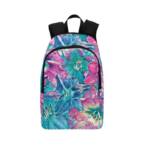 wonderful floral 22B  by FeelGood Fabric Backpack for Adult (Model 1659)