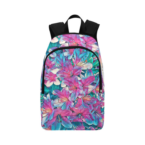 wonderful floral 25A  by FeelGood Fabric Backpack for Adult (Model 1659)