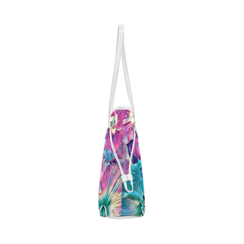 wonderful floral 22B  by FeelGood Clover Canvas Tote Bag (Model 1661)