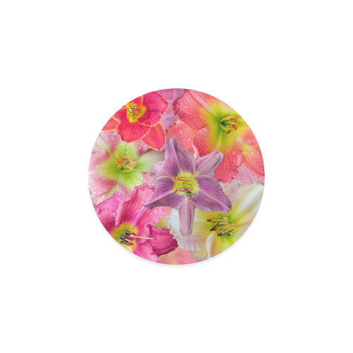 wonderful floral 22A  by FeelGood Round Coaster