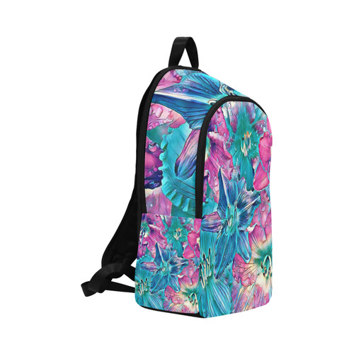 wonderful floral 22B  by FeelGood Fabric Backpack for Adult (Model 1659)