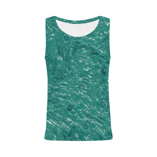 thick wet paint B by FeelGood All Over Print Tank Top for Women (Model T43)