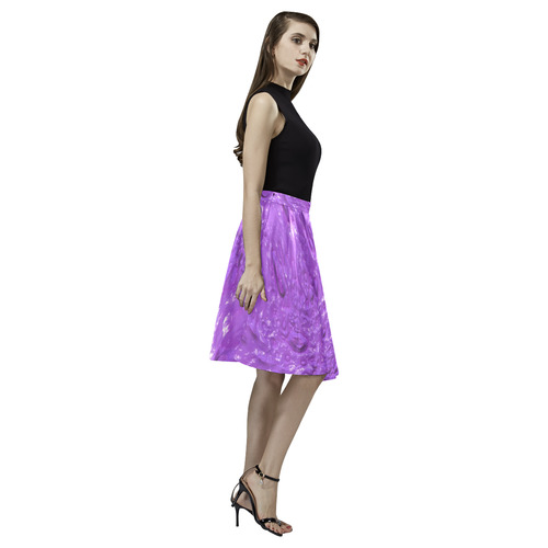 thick wet paint I by FeelGood Melete Pleated Midi Skirt (Model D15)