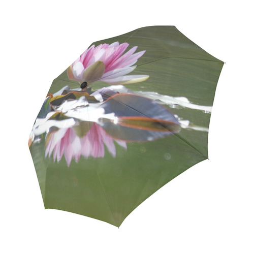 WaterLily20150502_by_FeelGood Auto-Foldable Umbrella (Model U04)
