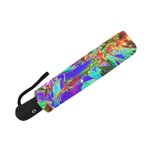 Crazy Bright Rainbow Garden Auto-Foldable Umbrella (Model U04)