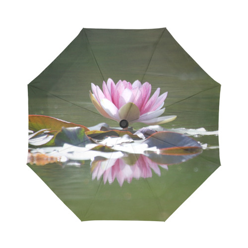 WaterLily20150502_by_FeelGood Auto-Foldable Umbrella (Model U04)