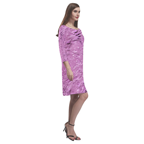 thick wet paint G by FeelGood Rhea Loose Round Neck Dress(Model D22)