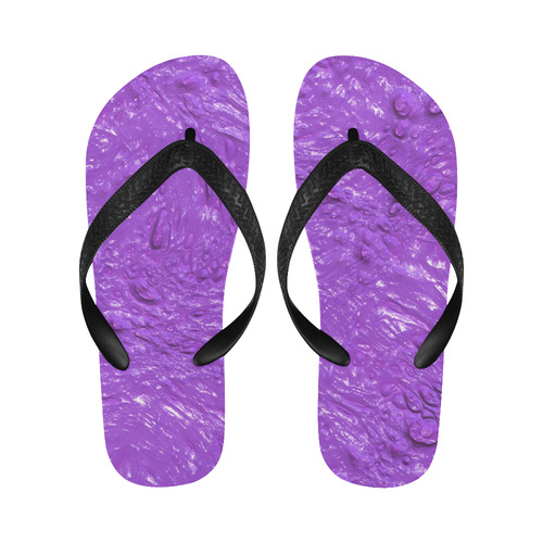 thick wet paint I by FeelGood Flip Flops for Men/Women (Model 040)