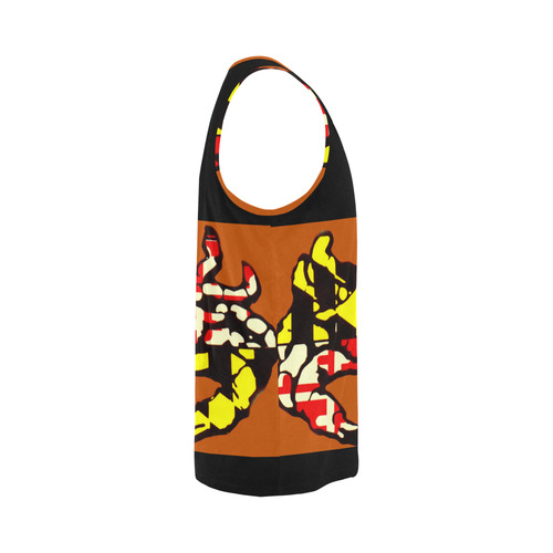 MDORCRB All Over Print Tank Top for Men (Model T43)