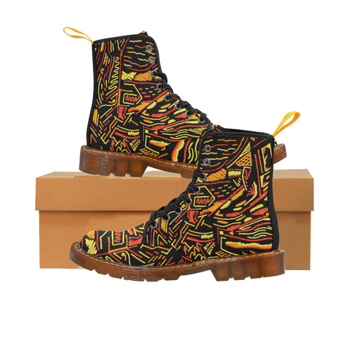 Chaos in Oranges Martin Boots For Women Model 1203H