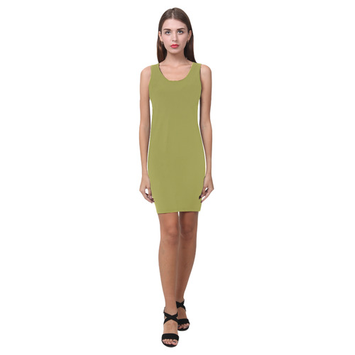 Golden Lime Medea Vest Dress (Model D06)