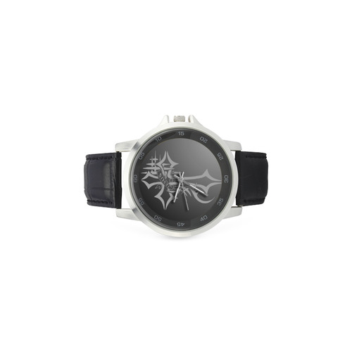 Jesus Cross Watch Tribal Unisex Stainless Steel Leather Strap Watch(Model 202)