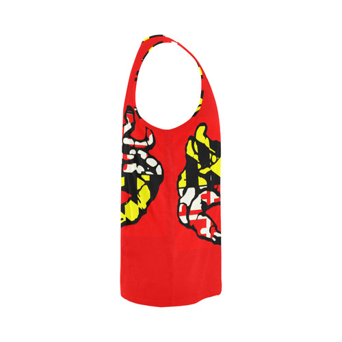 STEAMY All Over Print Tank Top for Men (Model T43)