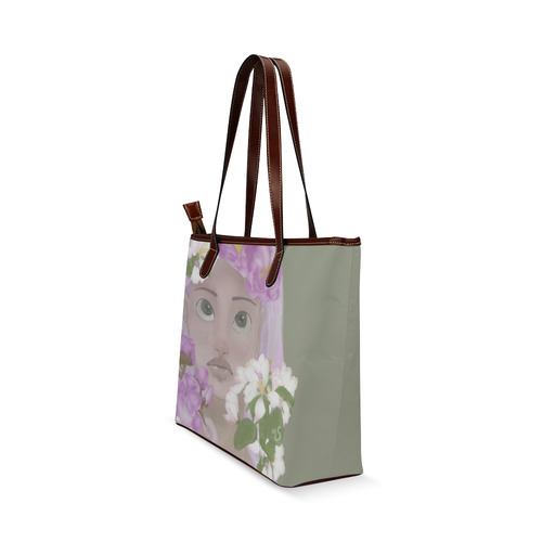 Fairy Princess Shoulder Tote Bag (Model 1646)