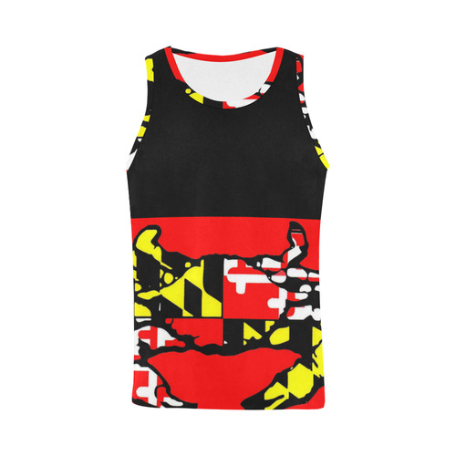 MDCBLK All Over Print Tank Top for Men (Model T43)