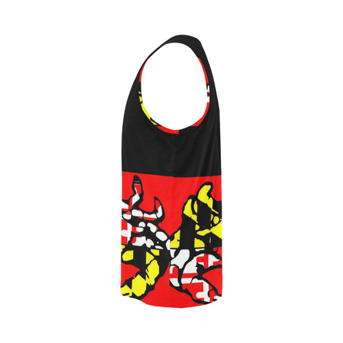 MDCBLK All Over Print Tank Top for Men (Model T43)