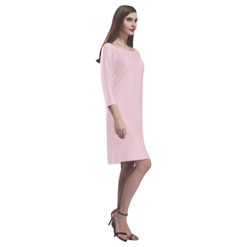 Blushing Bride Rhea Loose Round Neck Dress(Model D22)