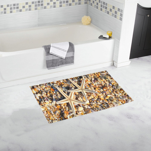 Starfish Love Bath Rug 16''x 28''