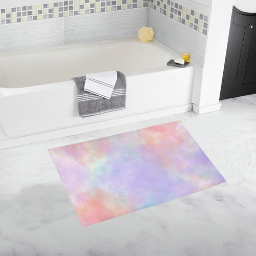 Pastel Splash Bath Rug 20''x 32''