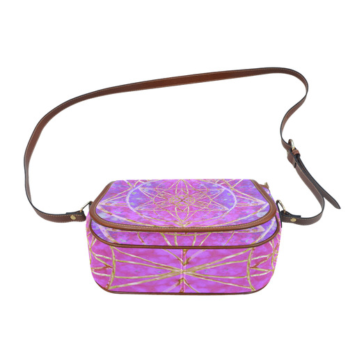 protection in purple colors Saddle Bag/Large (Model 1649)