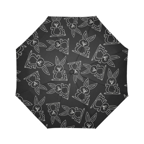 Bunny Pattern Auto-Foldable Umbrella (Model U04)