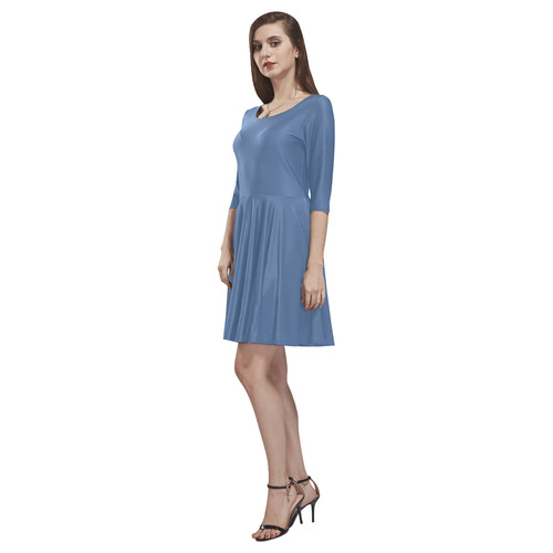 Riverside Tethys Half-Sleeve Skater Dress(Model D20)