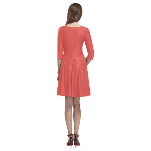 Grenadine Tethys Half-Sleeve Skater Dress(Model D20)