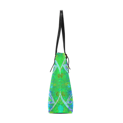 protection in nature colors-teal, blue and green Euramerican Tote Bag/Small (Model 1655)