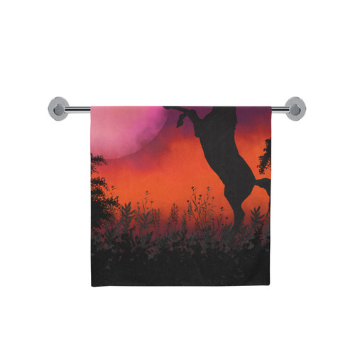 Fire sky unicorn Bath Towel 30"x56"