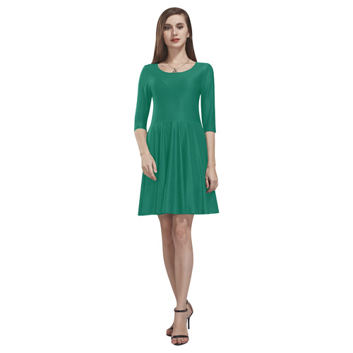 Lush Meadow Tethys Half-Sleeve Skater Dress(Model D20)