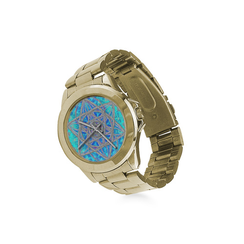 protection in blue harmony Custom Gilt Watch(Model 101)