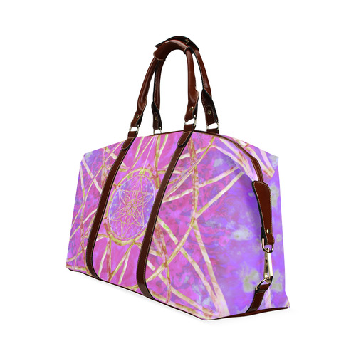 protection in purple colors Classic Travel Bag (Model 1643) Remake