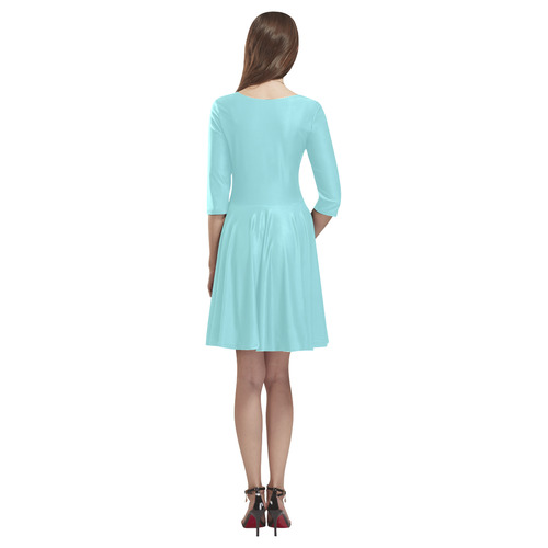 Island Paradise Tethys Half-Sleeve Skater Dress(Model D20)