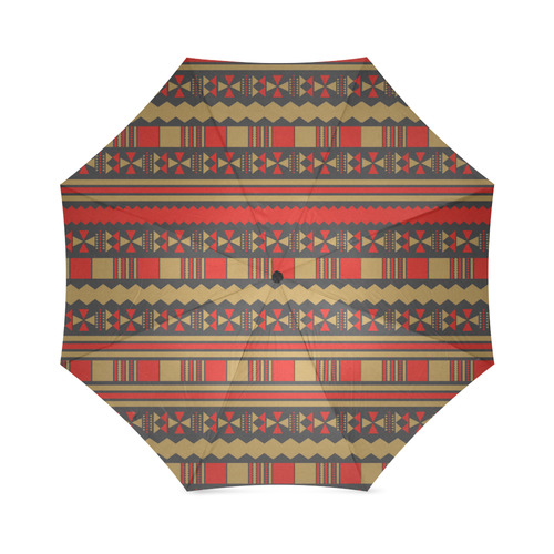 Aztec Tribal Foldable Umbrella (Model U01)