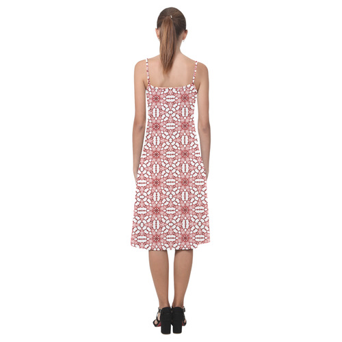 Coral Lace Alcestis Slip Dress (Model D05)