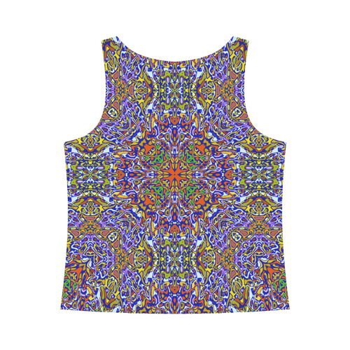 Oriental Pattern 01A by FeelGood All Over Print Tank Top for Women (Model T43)