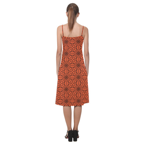 Flame Lace Alcestis Slip Dress (Model D05)