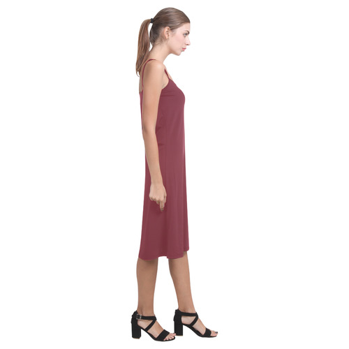 Biking Red Alcestis Slip Dress (Model D05)