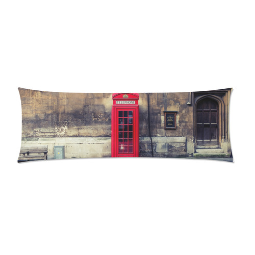 (1) Custom Zippered Pillow Case 21"x60"(Two Sides)