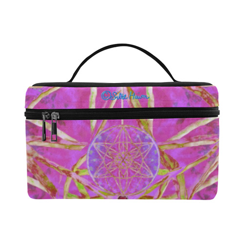 protection in purple colors Lunch Bag/Large (Model 1658)