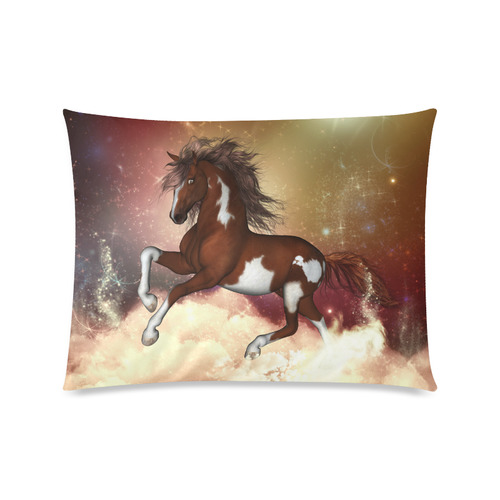 Wonderful wild horse in the sky Custom Picture Pillow Case 20"x26" (one side)