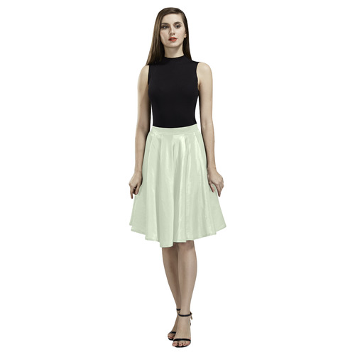 Meadow Mist Melete Pleated Midi Skirt (Model D15)