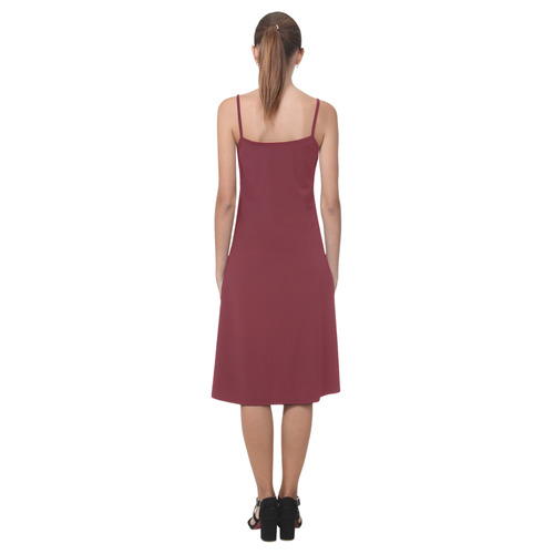 Biking Red Alcestis Slip Dress (Model D05)