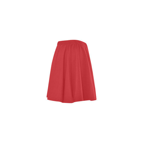 Flame Scarlet Mini Skating Skirt (Model D36)