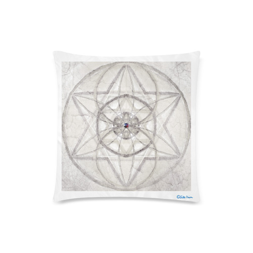 protection through fundamental mineral energy Custom Zippered Pillow Case 18"x18" (one side)