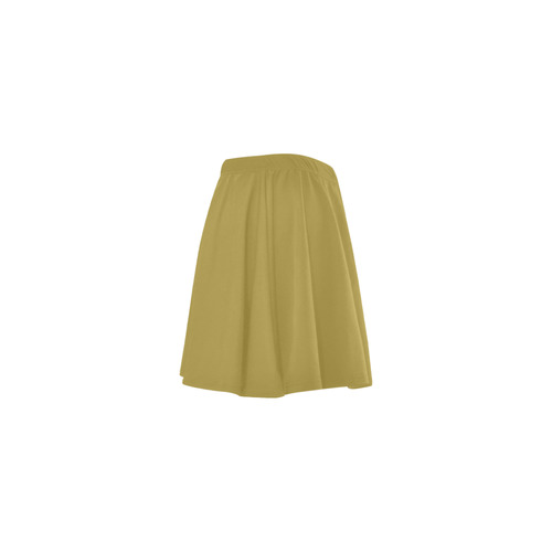 Golden Olive Mini Skating Skirt (Model D36)